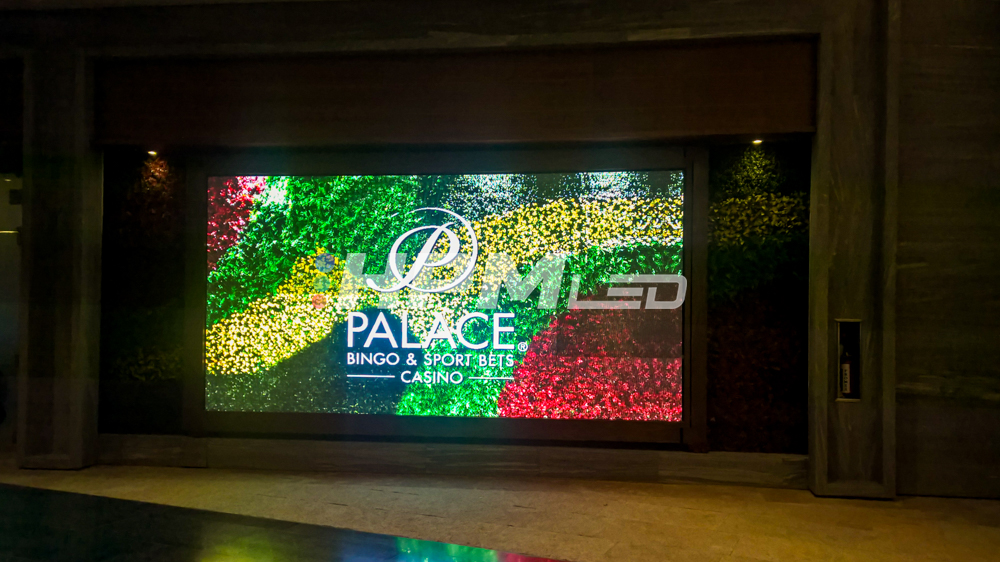 Proyecto Pantalla LED HPMLED Casino Palace