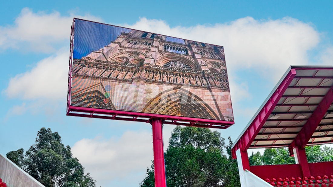 Proyecto Pantalla LED HPMLED Estadio Tlaxcala