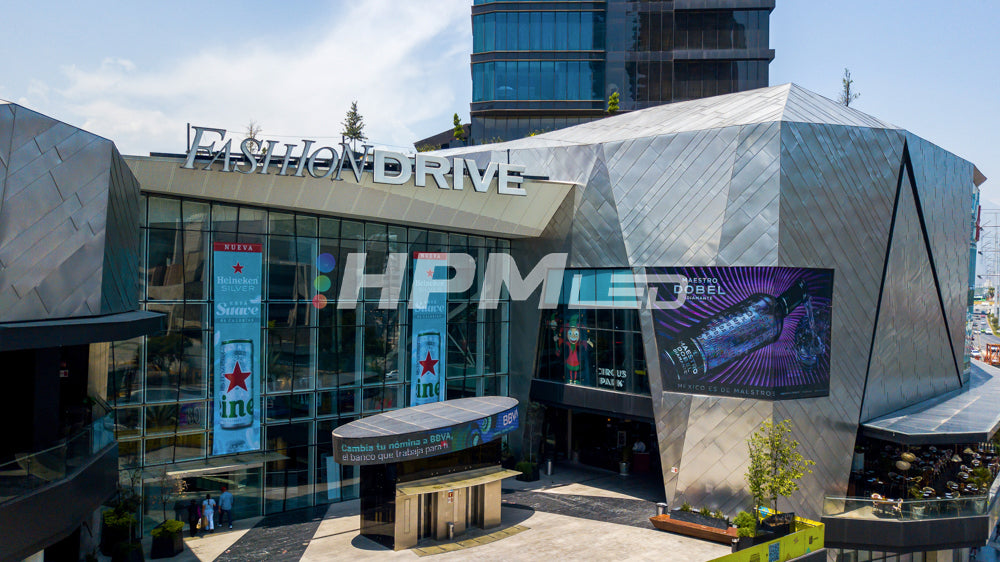 Proyecto Pantalla LED HPMLED Fashion Drive