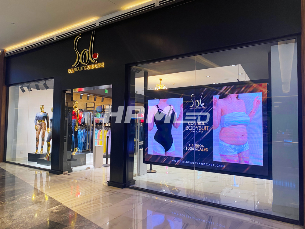 Proyecto Pantalla LED HPMLED Sol Beauty