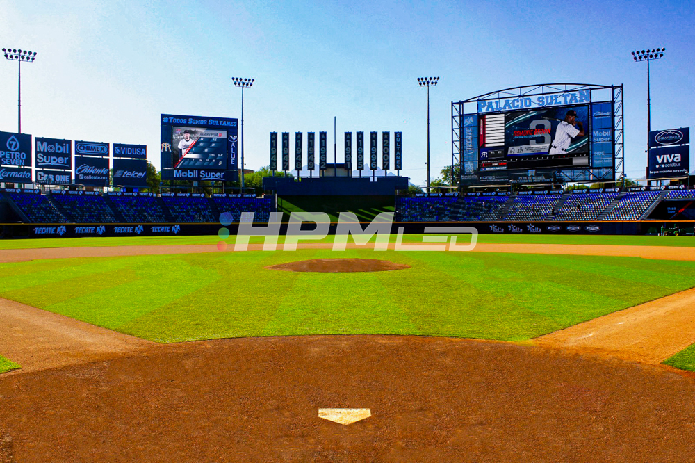 Proyecto Pantalla LED HPMLED Estadio Sultanes de Monterrey