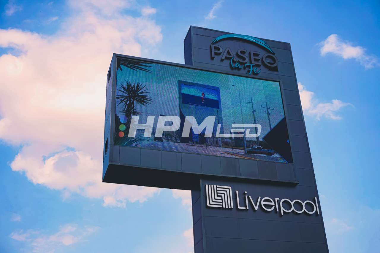 Proyecto Pantalla LED HPMLED Paseo la Fe